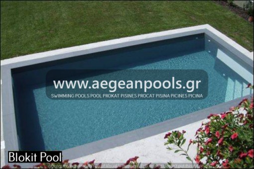BLOKIT PREFABRICATED POOL WITH LINER